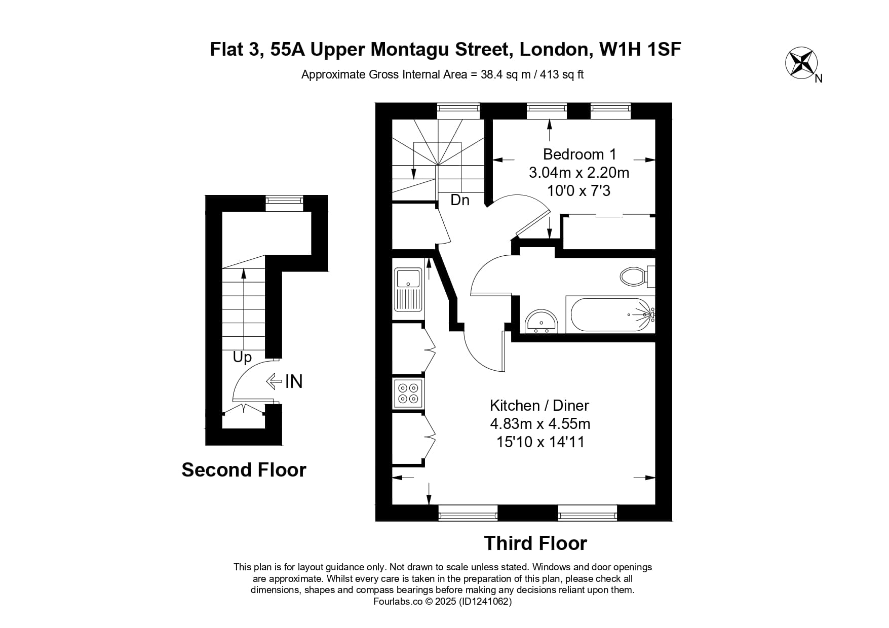 Marylebone Three — floorplan